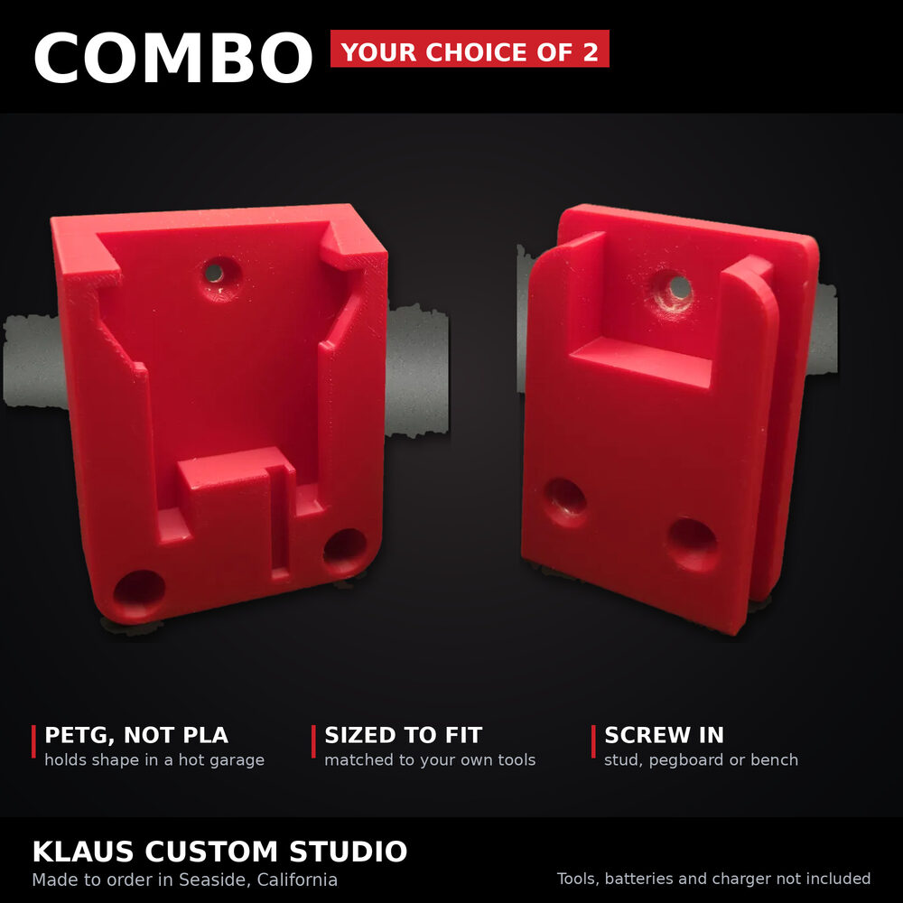 Combo, a pair of holders